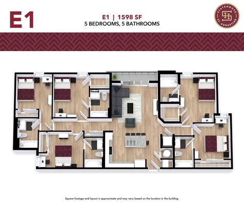 Floor Plans | Statehouse St. Augustine Student Apartments in FL