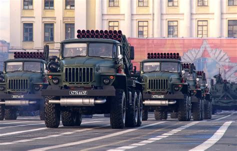 Wallpaper system, jet, Grad, BM-21, volley fire for mobile and desktop ...