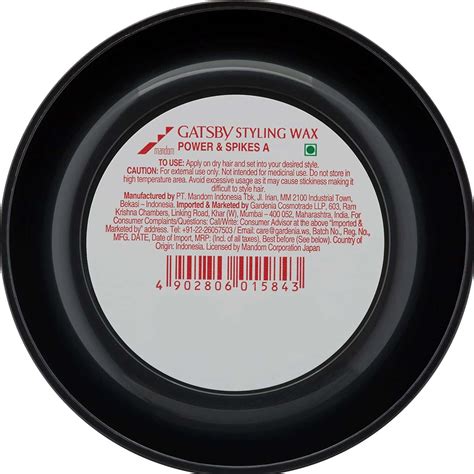 Buy GATSBY HAIR STYLING WAX POWER & SPIKES 75GM Online & Get Upto 60% ...