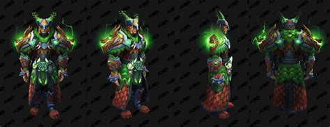 10.1 패치 내 용군단 2 시즌 주술사 티어 세트 색상 및 모델 - 와우헤드 뉴스