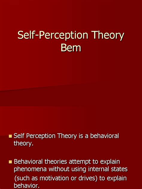 Examples of Self Perception 的图像结果