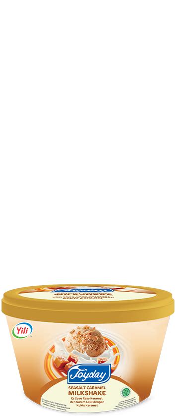 Joyday Seasalt Caramel: Es Susu Rasa Karamel & Garam Laut | Joyday
