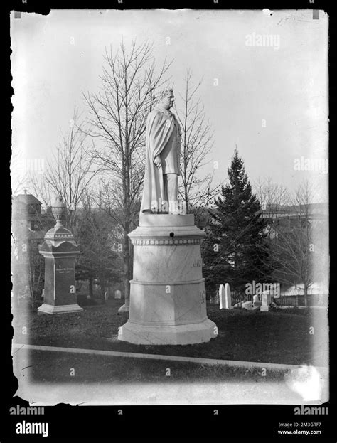 Memorial statue of Governor John Andrew , Sculpture. Hingham Public ...