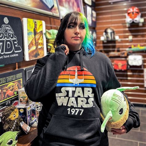 Star Wars van 1977 Retro Hoodie zwart | Elbenwald