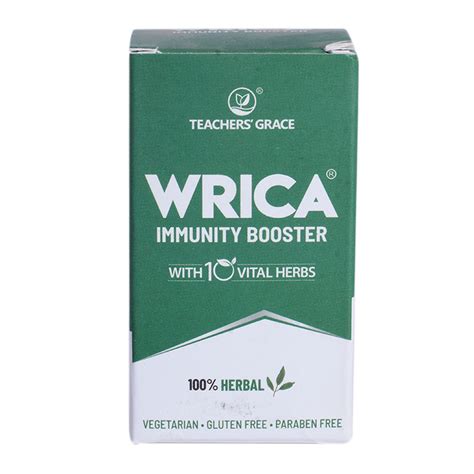 Teachers' Grace Wrica Immunity Booster, 60 Tablets Price, Uses, Side ...