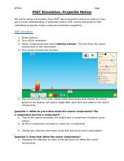 Image result for PhET Simulation On Projectile Motion
