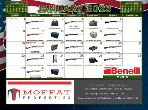 Ducks Unlimited Raffle Calendar | Plan Your Year Easily!