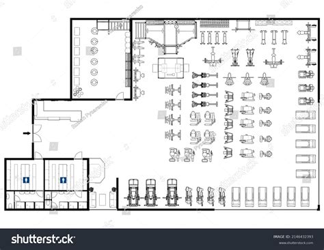 La Fitness Gyms Floor Plan