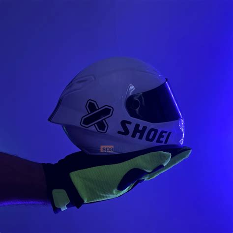 SHOEI X RF ( WHITE BLACK ) Scale model miniature helmet – SPARIFY