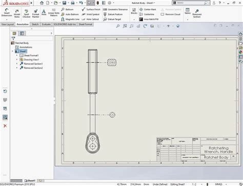 SolidWorks Section ViewModel 的图像结果