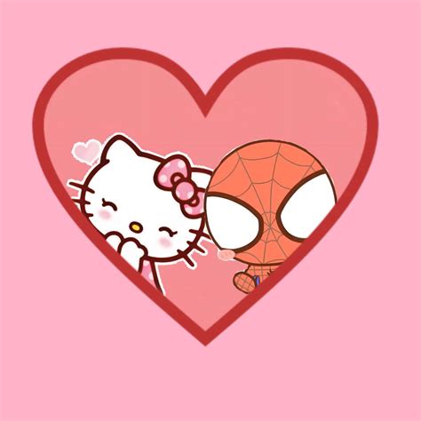 Hello Kitty & Spiderman Laptop Wallpaper: Fun Designs!