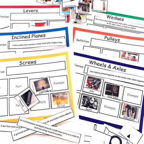 Check out our new SIMPLE MACHINES SORTING MATS! Children review their ...