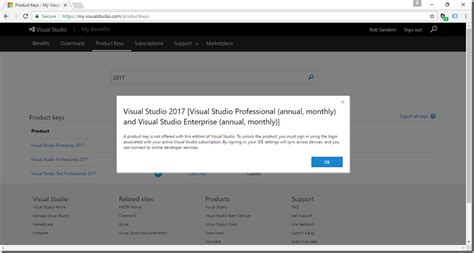 Image result for Visual Studio Product Key