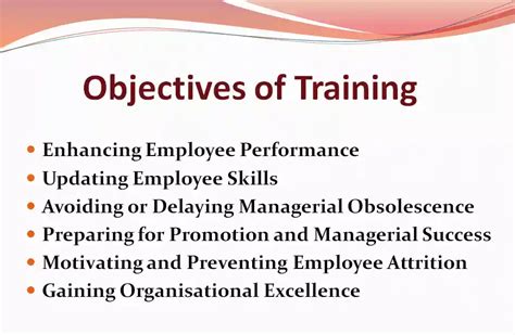 Image result for Training Design Objective