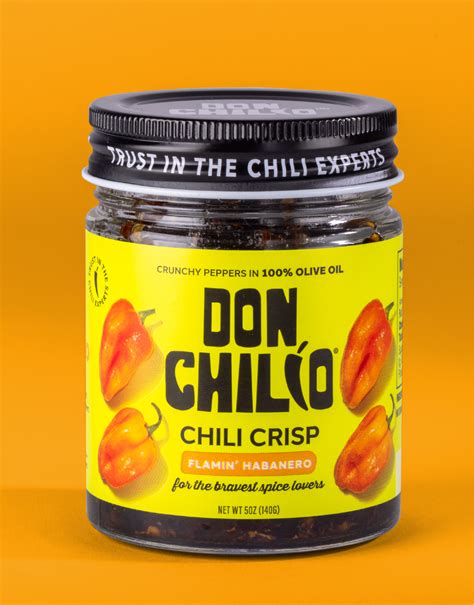 Habanero Chili Crisp | Extra Spicy Chile Habanero Topping – Don Chilio