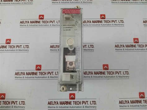 Tripping Relay Mvaj105Ja1002A Alstom Vx 220-250 V~ - Aeliya Marine Tech