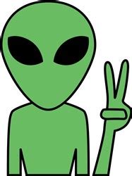 Alien Peace Vector 的图像结果