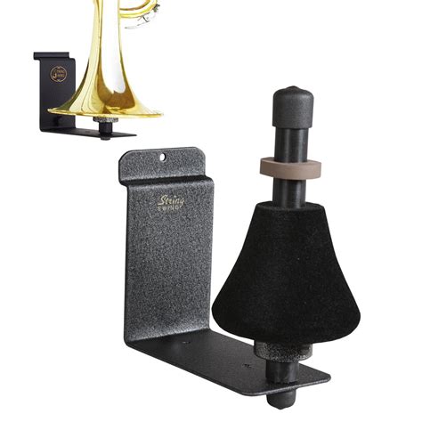String Swing BHH12-4 Trumpet Holder - Black - 4" Slatwall : Amazon.in ...