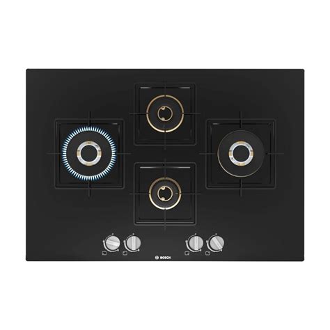 Bosch 75 cm 4 Burner Hob True Brass 2D PNI7B6F10I on Decure.in
