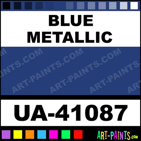 Blue Metallic Ultra-Glo Enamel Paints - UA-41087 - Blue Metallic Paint ...