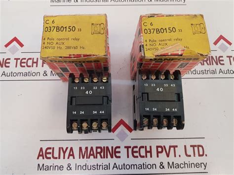 Danfoss C6 4 Pole Control Relay 40 – Aeliya Marine