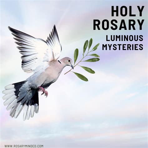 Today's Rosary -- LUMINOUS MYSTERIES (May 30) - RosaryMinded Daily ...
