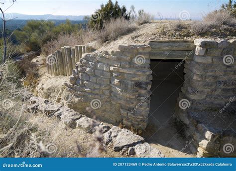 War Trench - Spanish Civil War Trenches Alicante Stock Photography ...