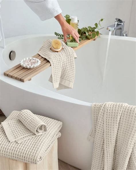 St. Regis bath towels Aesthetic Background Background Aesthetic