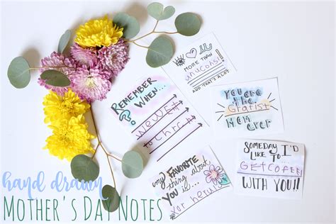 EAT+SLEEP+MAKE: Personalized Hand-Drawn Mother's Day Notes #MichaelsMakers