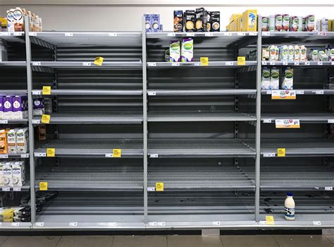 Viral Videos Reveal Nearly-Empty Shelves in Ukrainian Grocery Store ...