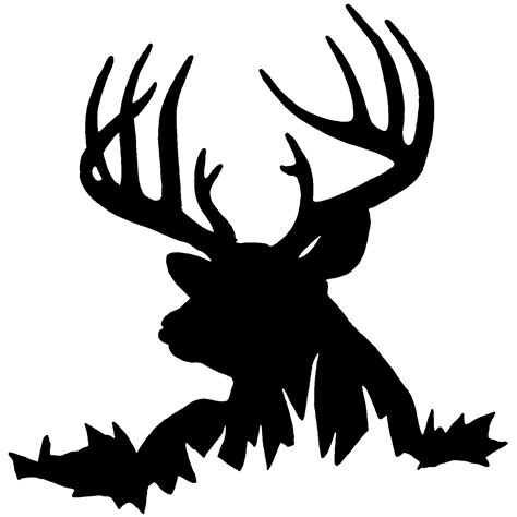 Whitetail Deer Silhouette
