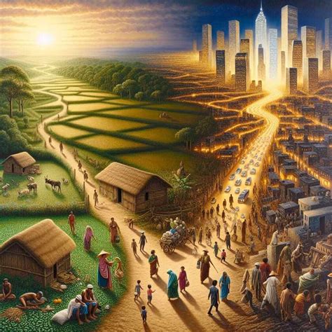 The Urban Magnet: Exploring Rural To Urban Migration In IELTS Writing