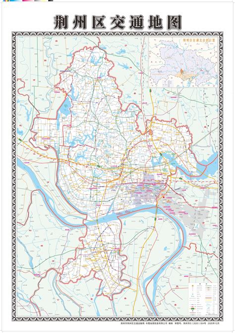 历时一年 2020版《荆州区交通地图》已绘制完成—荆州社会—荆州新闻网