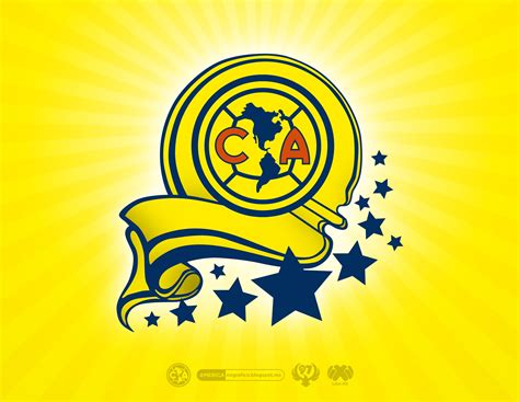 Club America Logo Con Estrellas