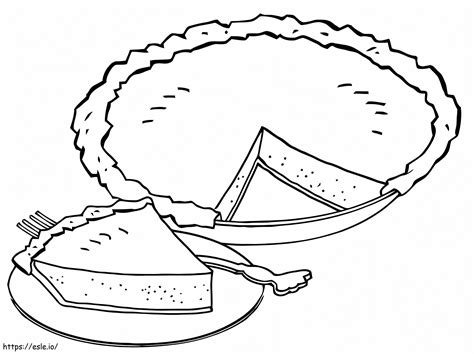 Slice Of Pie Coloring Page Pizza Coloring Pages To Print Free