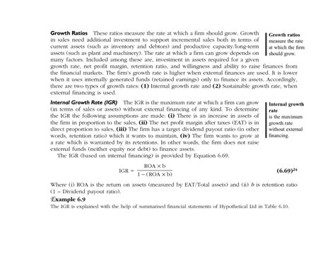 Growth Ratios - Financial Management - Studocu