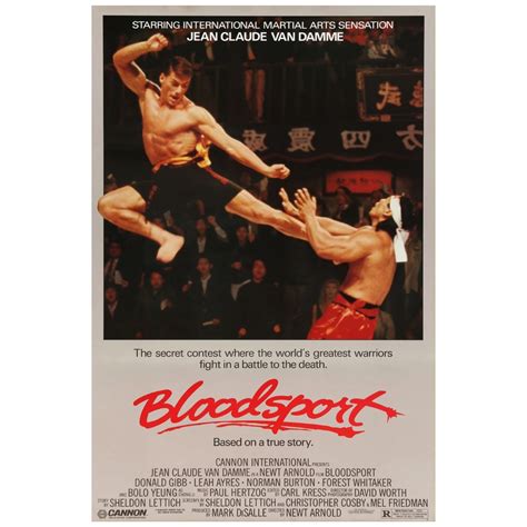 12X18 PHOTO BOLO YEUNG BLOODSPORT CHONG LI POSTER – Collectors Outlet llc