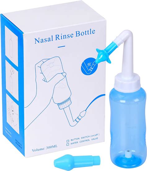 Amazon.com: Medi Grade Sinus Rinse Bottle, 500ml with 30 Sinus Rinse ...