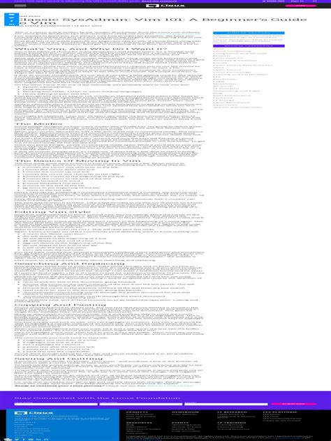 Image result for Linux Vim Tutorial