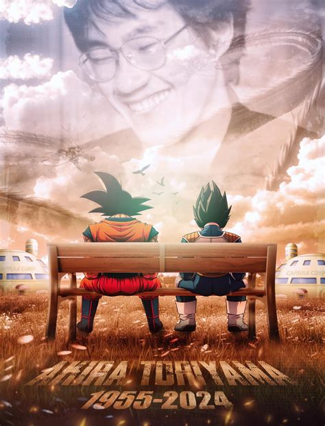 A Tribute To The Legend "Akira Toriyama", Me, Photoshop, 2024 : r ...