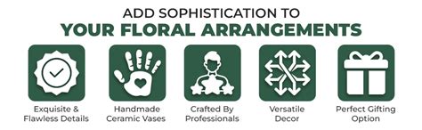 Lasaki Evelyn Pink Set of 3 Ceramic Flower Vase for Living Room ...