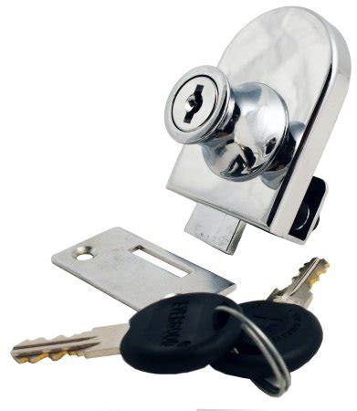 FJM Security MEI-0240-KA Single Glass Door Lock : Amazon.in: Home ...