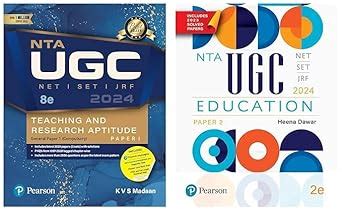 PEARSON NTA UGC NET '24 Paper 1 by KVS Madaan with 23 years chapter ...