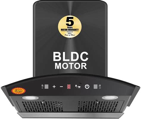 Maplin Nano60 BLDC Auto Clean Wall Mounted Black 1050 CMH Chimney Price ...