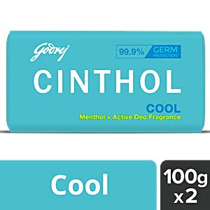 Buy Cinthol Cinthol Cool Soap 100 Gm Carton Online at the Best Price of ...