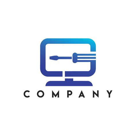 Computer Repair Shop Logo 的图像结果
