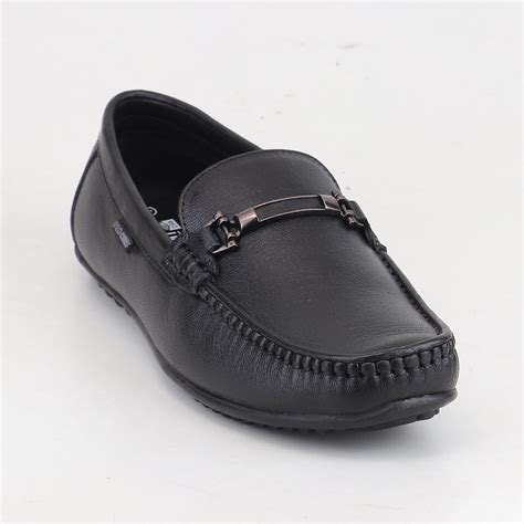 Buy Red Chief Black Formal Loafer Shoes for Men RC4065 001 With Best ...