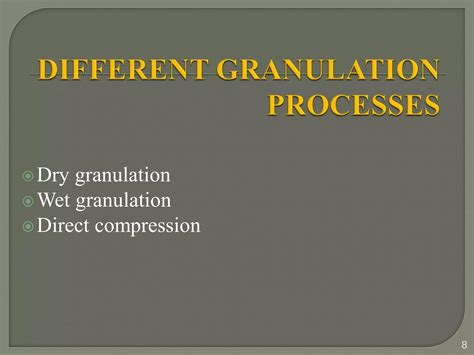 Image result for Granulation Methods