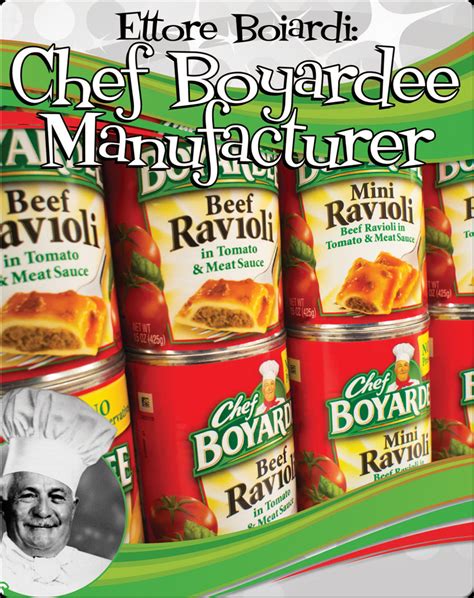 Ettore Boiardi: Chef Boyardee Manufacturer Book by Shella Griffin ...