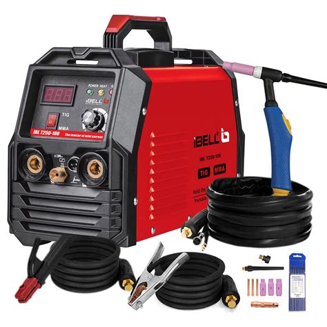 iBELL TIG/MMA Welding Machine (T250-106), 250A, 220V, Inverter IGBT, A ...